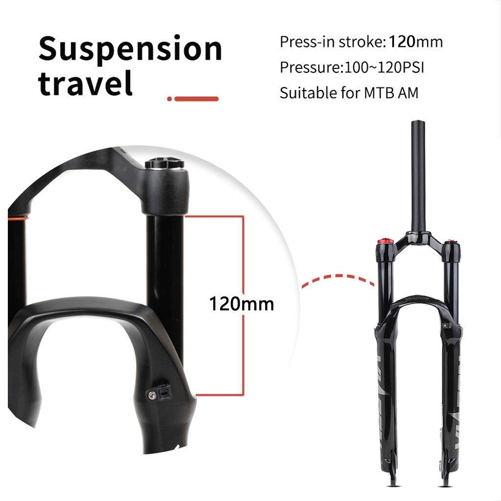 Amazon.co.jp: 自転車用エアサスペンションフォーク 26 27.5 29インチ